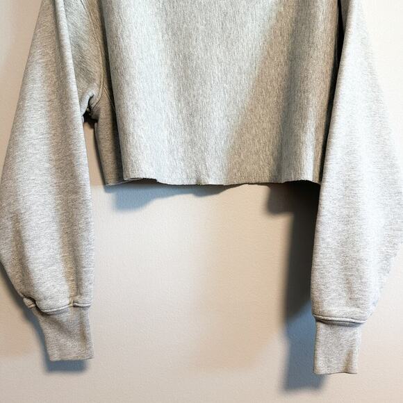 Champion Gray Cropped Sweatshirt - Picture 7 of 11